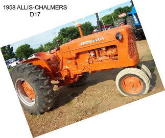 1958 ALLIS-CHALMERS D17