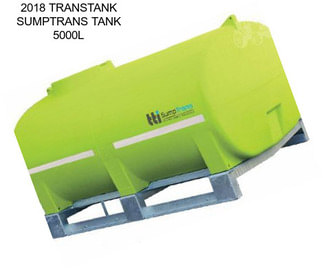 2018 TRANSTANK SUMPTRANS TANK 5000L