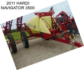 2011 HARDI NAVIGATOR 3500