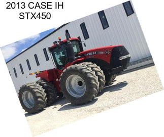 2013 CASE IH STX450