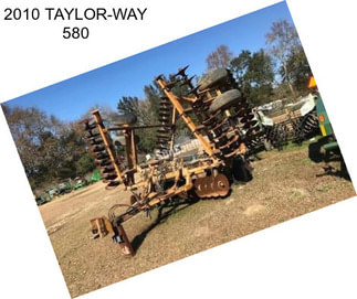 2010 TAYLOR-WAY 580