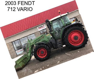 2003 FENDT 712 VARIO