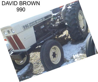 DAVID BROWN 990