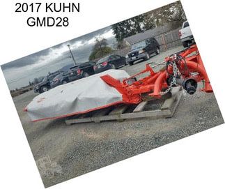 2017 KUHN GMD28