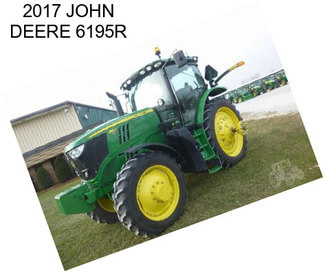 2017 JOHN DEERE 6195R