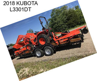 2018 KUBOTA L3301DT