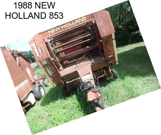1988 NEW HOLLAND 853