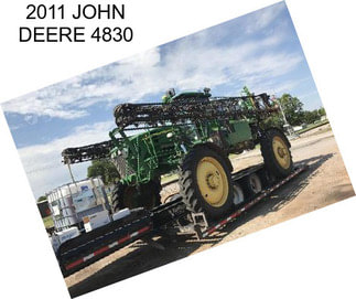 2011 JOHN DEERE 4830