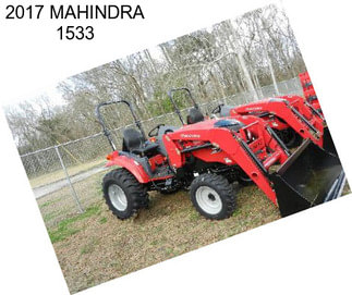 2017 MAHINDRA 1533