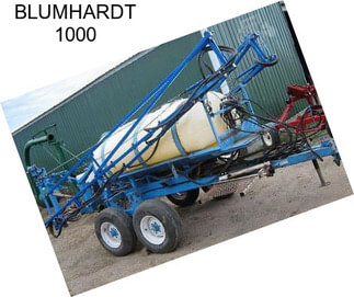 BLUMHARDT 1000