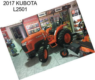 2017 KUBOTA L2501