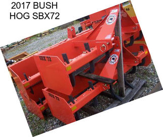 2017 BUSH HOG SBX72