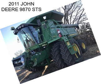 2011 JOHN DEERE 9870 STS