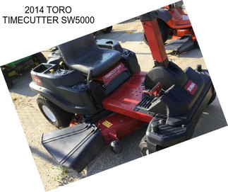 2014 TORO TIMECUTTER SW5000