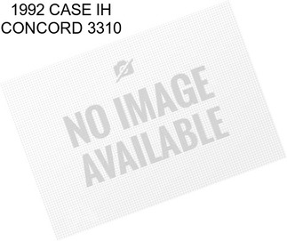 1992 CASE IH CONCORD 3310