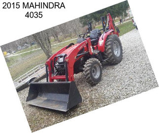 2015 MAHINDRA 4035
