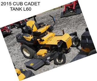 2015 CUB CADET TANK L60