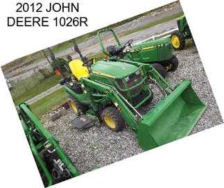 2012 JOHN DEERE 1026R