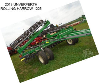 2013 UNVERFERTH ROLLING HARROW 1225