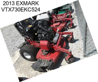 2013 EXMARK VTX730EKC524