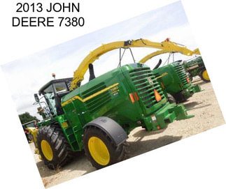 2013 JOHN DEERE 7380