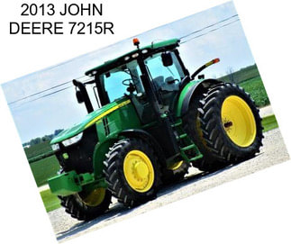 2013 JOHN DEERE 7215R