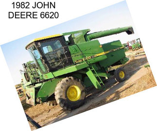 1982 JOHN DEERE 6620