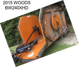 2015 WOODS BW240XHD