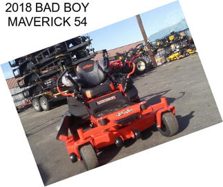 2018 BAD BOY MAVERICK 54