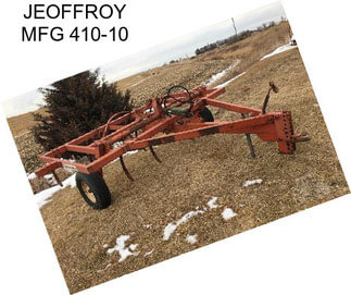 JEOFFROY MFG 410-10