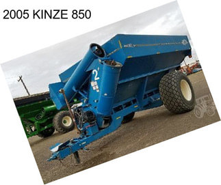 2005 KINZE 850