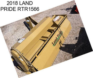 2018 LAND PRIDE RTR1566