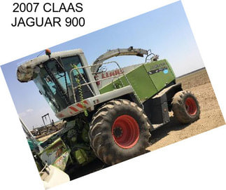 2007 CLAAS JAGUAR 900