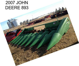 2007 JOHN DEERE 893