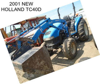 2001 NEW HOLLAND TC40D