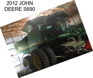 2012 JOHN DEERE S690