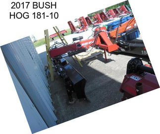 2017 BUSH HOG 181-10