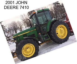 2001 JOHN DEERE 7410