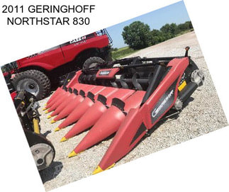 2011 GERINGHOFF NORTHSTAR 830