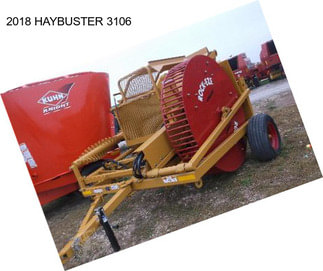 2018 HAYBUSTER 3106
