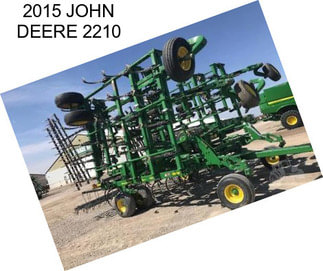 2015 JOHN DEERE 2210