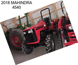 2018 MAHINDRA 4540