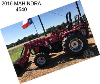 2016 MAHINDRA 4540