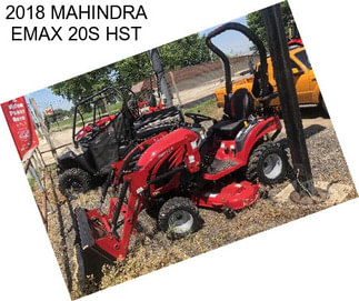 2018 MAHINDRA EMAX 20S HST