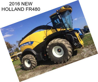 2016 NEW HOLLAND FR480