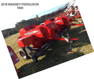 2018 MASSEY-FERGUSON 1840