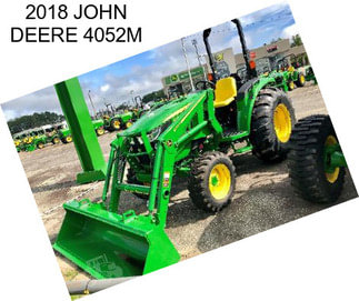 2018 JOHN DEERE 4052M