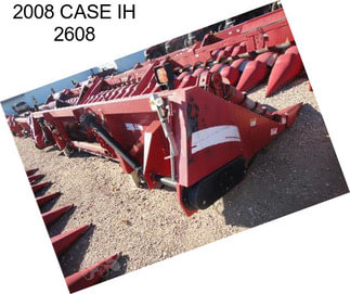 2008 CASE IH 2608