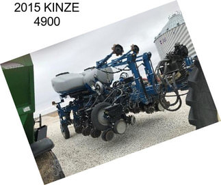 2015 KINZE 4900