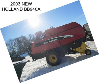 2003 NEW HOLLAND BB940A